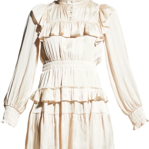 Cream Raegan Mini Dress - Picture 5 of 7